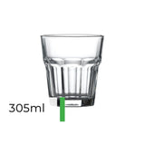 Toughened Tumbler Glasses - Pack of 6