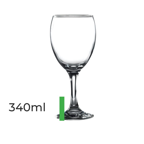 Toughened Wine Glasses - Pack of 6