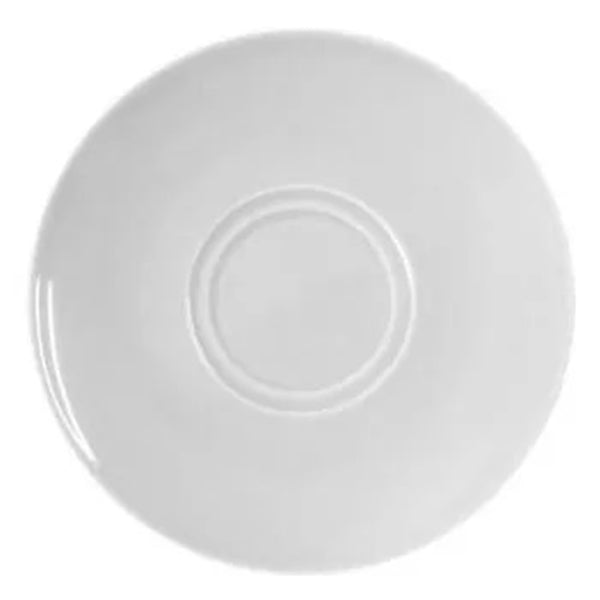 Toughened Stacking Saucer - Pack of 6