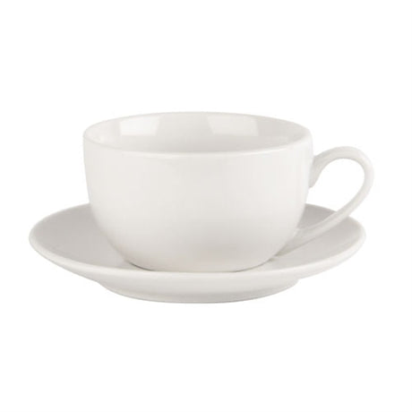 Toughened Stacking Saucer - Pack of 6