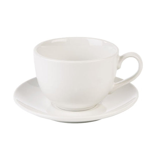 Toughened Stacking Saucer - Pack of 6