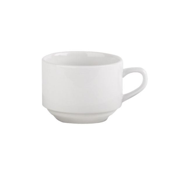 Toughened Stacking Cup 20cl - Pack of 6