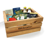 Wooden Welcome Crate