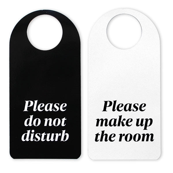 Do Not Disturb Sign Card Door Hangers - Pack of 10