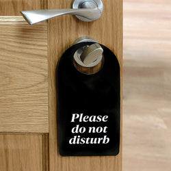 Do Not Disturb Sign Card Door Hangers - Pack of 10