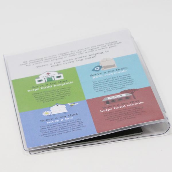 Double Folder Display Pocket A5 - Pack of 5