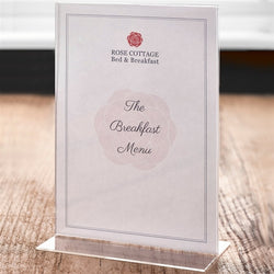 Double-Sided Poster & Menu Holder A5