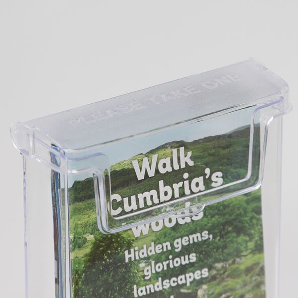 Outside Leaflet Display Holder 1/3 A4