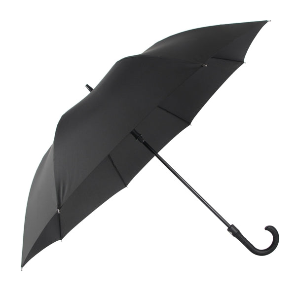 Wind Resistant Umbrella - Black - 118cm