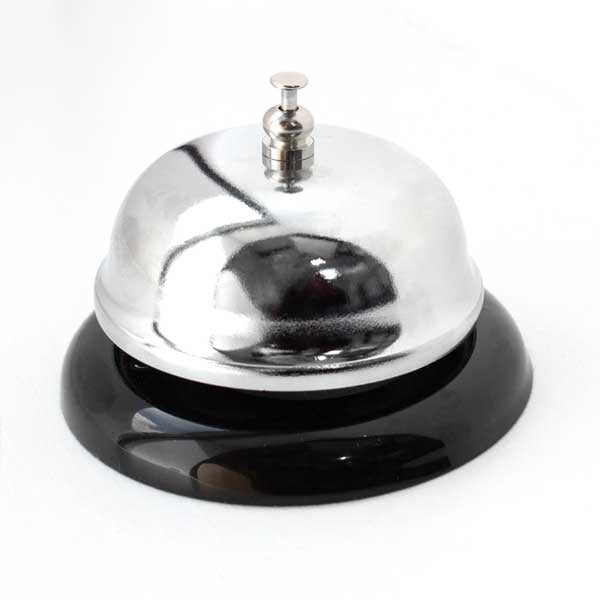 Chrome Plated Reception Bell