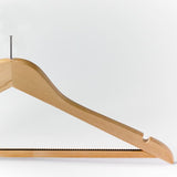 Non-Slip Wooden Security Coat Hanger