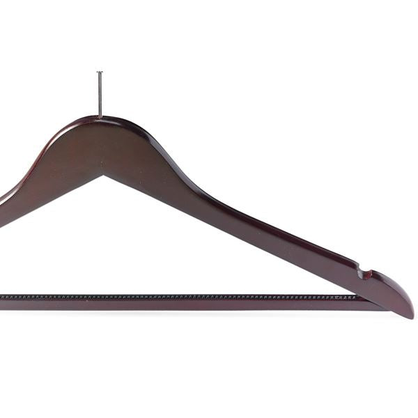 Non-Slip Wooden Security Coat Hanger