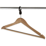 Non-Slip Wooden Security Coat Hanger