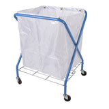 Folding Waste Cart With 205L Vinyl Bag