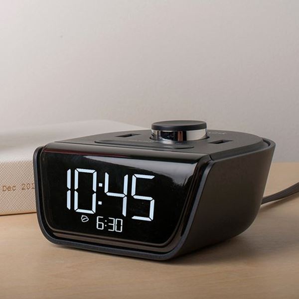 Cubie Wink Hotel Alarm Clock & Charger