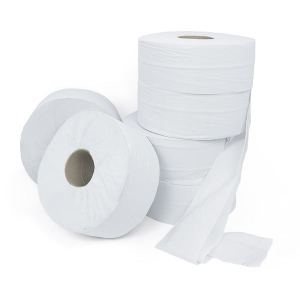 Jumbo Toilet Roll 2 Ply - Pack of 6