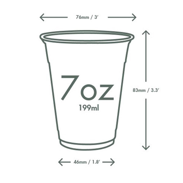 Vegware Plant-Based Tumbler 200ml