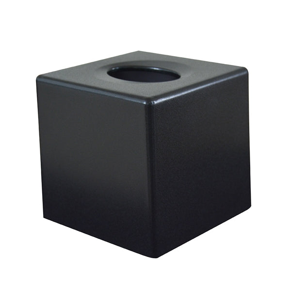 Black Cube Tissue Box Cover