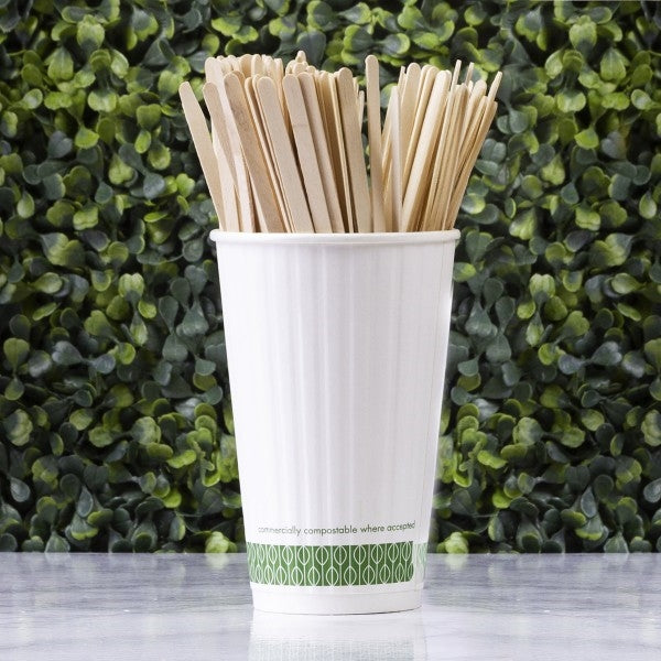 Vegware Wooden Beverage Stirrer