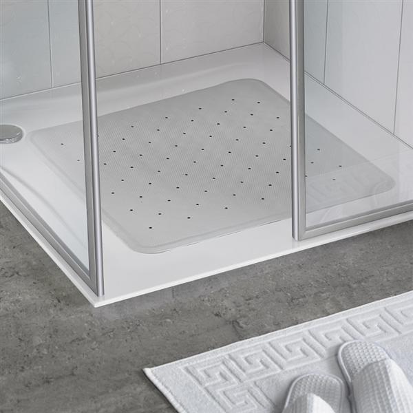 Non-Slip Square Rubber Shower Mat