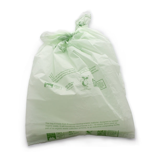 Compostable Caddy Liners 10L - Roll of 26