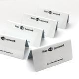 Wi-Fi Password Aluminium Tent Sign - Pack of 5