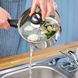 Judge Vista Draining Pan With Glass Lid