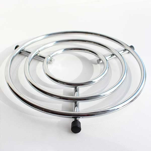 Round Chrome Trivet 20cm