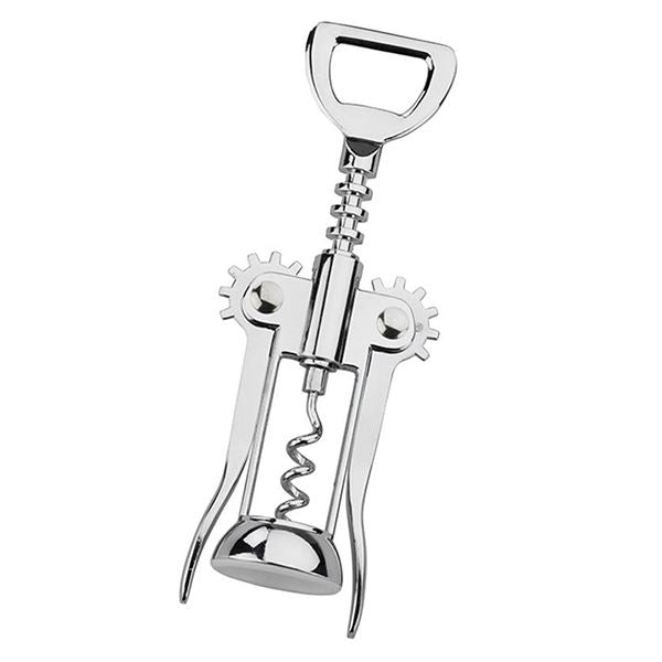 Chrome Corkscrew & Bottle Opener