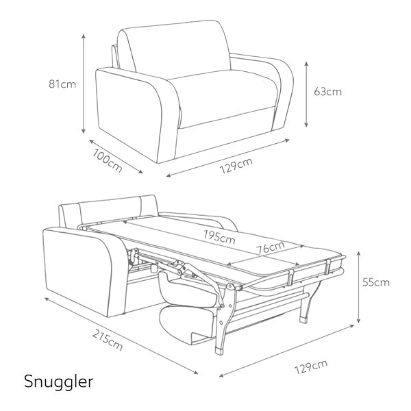 Jay-Be Deco Hotel Sofa Bed