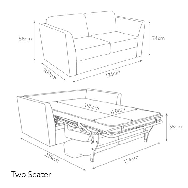 Jay-Be Elegance Hotel Sofa Bed