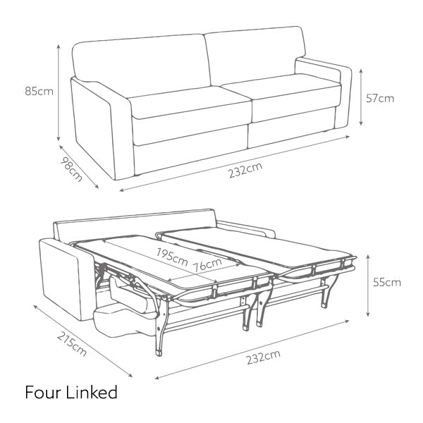 Jay-Be Linea Hotel Sofa Bed