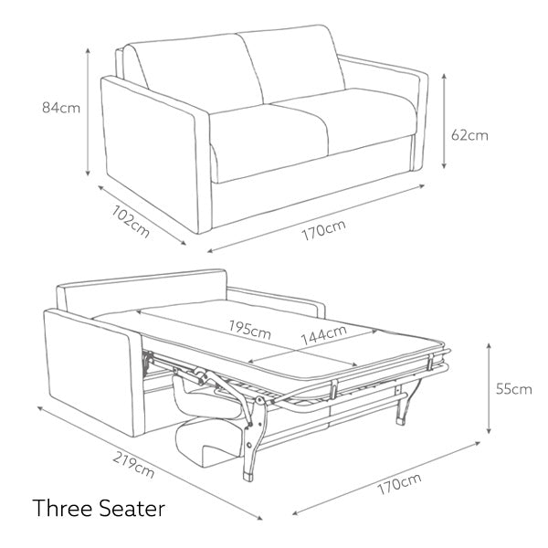 Jay-Be Slim Hotel Sofa Bed