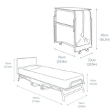 Jay-Be Water Resistant Crown Windermere Folding Bed