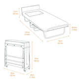 Storage Dust Cover for Visitor Folding Single Bed