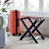 Compact Wooden Luggage Stand