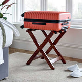 Compact Wooden Luggage Stand