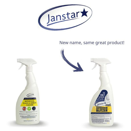 Janstar Bathroom Blitzer - Bathroom, Glass & Mirror Cleaner RTU 750ml