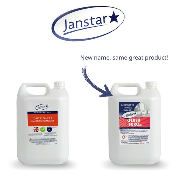 Janstar Flush Force - Toilet Cleaner & Limescale Remover RTU 5L