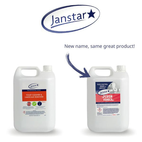 Janstar Flush Force - Toilet Cleaner & Limescale Remover RTU 5L