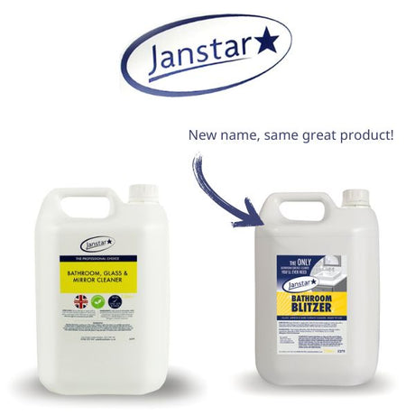 Janstar Bathroom Blitzer - Bathroom, Glass & Mirror Cleaner RTU 5L